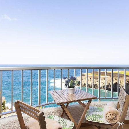 Cozy Seafront Studio With Balcony & Ocean Views San Marcos  Екстериор снимка