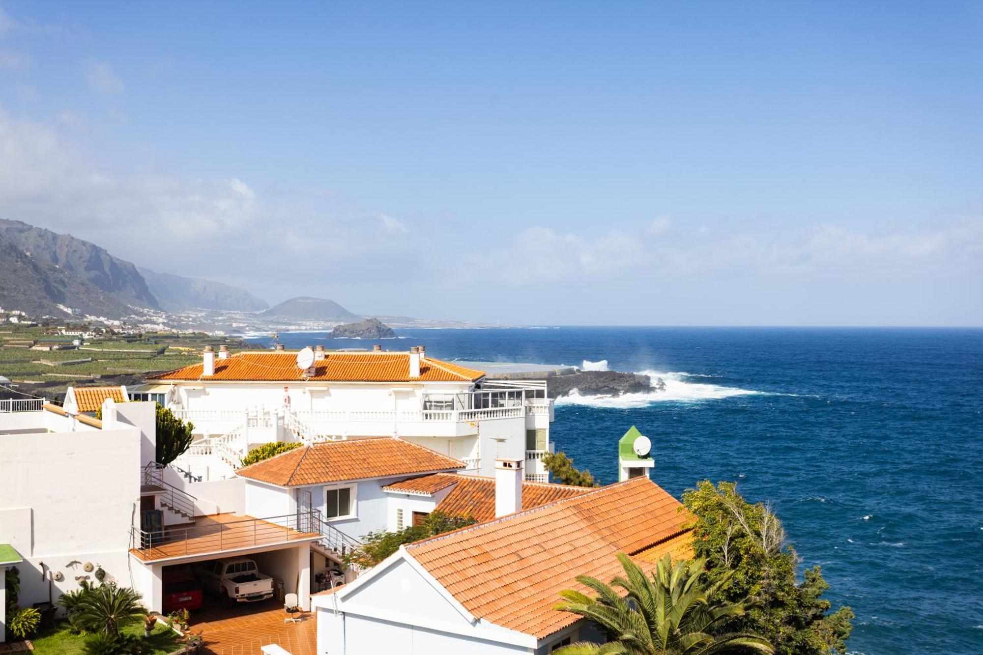 Cozy Seafront Studio With Balcony & Ocean Views San Marcos  Екстериор снимка